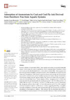 Adsorption of Ammonium by Coal and Coal Fly Ash Derived from Hawthorn Tree from Aquatic Systems (version publicada)