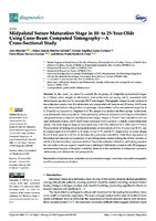  Midpalatal Suture Maturation Stage in 10- to 25-Year-Olds Using Cone-Beam Computed Tomography—A Cross-Sectional Study 
