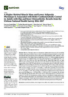 A Higher Skeletal Muscle Mass and Lower