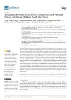 Association between Gross Motor Competence and Physical Fitness in Chilean Children Aged 4 to 6 Years