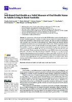Self-Rated Oral Health as a Valid Measure of Oral Health Status in Adults Living in Rural Australia