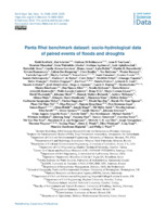 Panta Rhei benchmark dataset: socio-hydrological data of paired events of floods and droughts