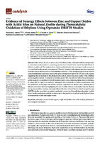  Evidence of Synergy Effects between Zinc and Copper Oxides with Acidic Sites on Natural Zeolite during Photocatalytic Oxidation of Ethylene Using Operando DRIFTS Studies 