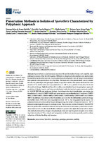Preservation Methods in Isolates of Sporothrix Characterized by Polyphasic Approach