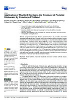      Application of Modified Biochar in the Treatment of Pesticide Wastewater by Constructed Wetland 