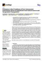      Evaluation in Real Conditions of New Anticorrosive Formulations Based on Polyphenols from Natural Sources and Encapsulated Nanoparticles