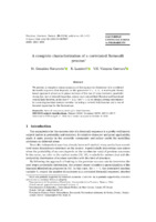 A complete characterization of a correlated Bernoulli process