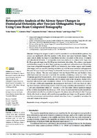Retrospective Analysis of the Airway Space Changes in Dentofacial Deformity after Two-Jaw Orthognathic Surgery Using Cone Beam Computed Tomography