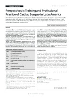 Perspectives in Training and Professional Practice of Cardiac Surgery in Latin America