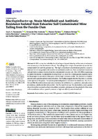 Mucilaginibacter sp. Strain Metal(loid) and Antibiotic Resistance Isolated from Estuarine Soil Contaminated Mine Tailing from the Fundao 