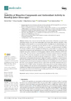 Stability of Bioactive Compounds and Antioxidant Activity in Rosehip Juice (Rosa spp.) (version publicada)