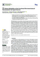 Test–Retest Reliability of the Functional Electromechanical Dynamometer for Squat Exercise