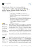 Characterization of Antibiotic-Resistance Antarctic Pseudomonas That Produce Bacteriocin-like Compounds