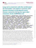      Long-Term Treatment with the Combination of Rivaroxaban and Aspirin in Patients with Chronic Coronary or Peripheral Artery Disease