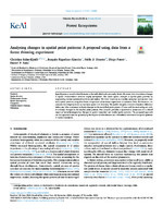 Analysing changes in spatial point patterns: A proposal using data from a forest thinning experiment