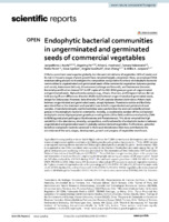Endophytic bacterial communities in un