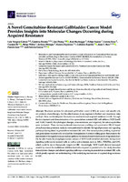      A Novel Gemcitabine-Resistant Gallbladder Cancer Model Provides Insights into Molecular Changes Occurring during Acquired Resistance 