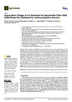  Aquaculture Sludge as Co-Substrate for Sustainable Olive Mill Solid Waste Pre-Treatment by Anthracophyllum discolor
