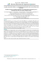 Avocado seed powder residues as a promising bio-adsorbent for color removal from textile wastewater