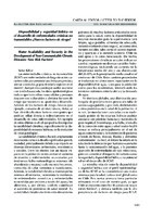 Disponibilidad y seguridad hídrica en el desarrollo de enfermedades crónicas no transmisibles ¿Nuevos factores de riesgo?