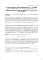 Competencias interculturales desde un enfoque ético intercultural en la formación inicial de profesionales en ciencias de la salud. un desafío ineludible