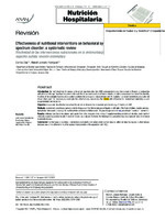 Effectiveness of nutritional interventions on behavioral symptomatology of autism spectrum disorder: a systematic review