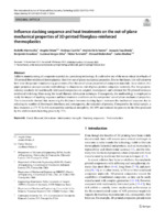 Influence stacking sequence and heat treatments on the out-of-plane mechanical properties of 3D-printed fiberglass-reinforced thermoplastics