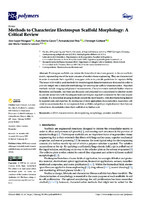 Methods to Characterize Electrospun Scaffold Morphology: A Critical Review