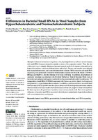  Differences in Bacterial Small RNAs in Stool Samples from Hypercholesterolemic and Normocholesterolemic Subjects