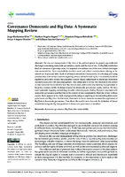 Governance Democratic and Big Data: A Systematic Mapping Review