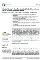 Healing Effect of a Nano-Functionalized Medical-Grade Honey for the Treatment of Infected Wounds