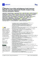 Gallbladder Cancer Risk and Indigenous South American Mapuche Ancestry: Instrumental Variable Analysis Using Ancestry-Informative Markers