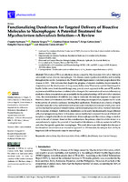 Functionalizing Dendrimers for Targeted Delivery of Bioactive Molecules to Macrophages: A Potential Treatment for Mycobacterium tuberculosis Infection-A Review