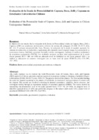 Evaluación de la Escala de Prosocialidad de Caprara, Steca, Zelli y Capanna en Estudiantes Universitarios Chilenos