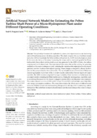 Artificial Neural Network Model for Estimating the Pelton Turbine Shaft Power of a Micro-Hydropower Plant under Different Operating Conditions
