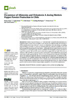 Occurrence of Aflatoxins and Ochratoxin A during Merkén Pepper Powder Production in Chile