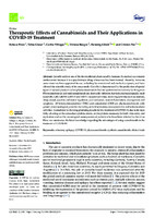      Therapeutic Effects of Cannabinoids and Their Applications in COVID-19 Treatment 